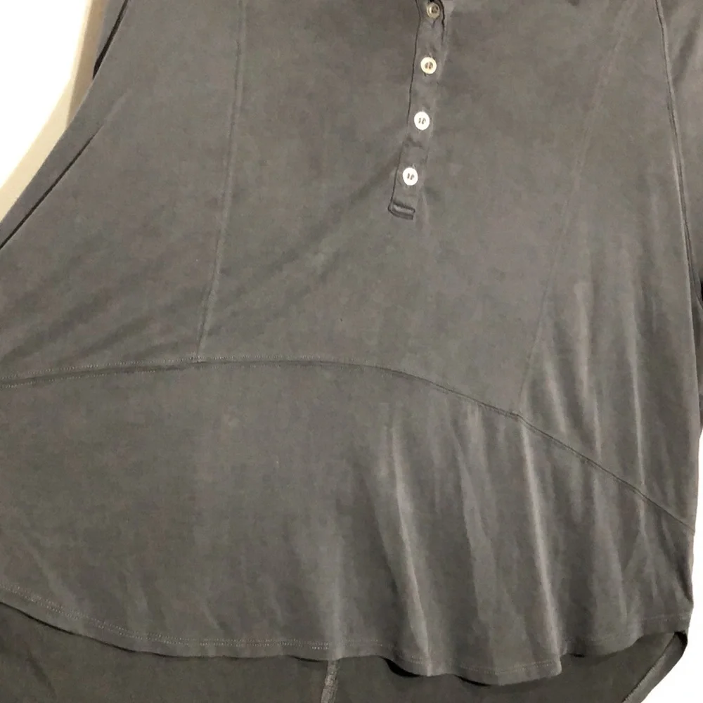 WE THE FREE | Women’s Rose Modal Oversized Henley Long Sleeve Top size Small